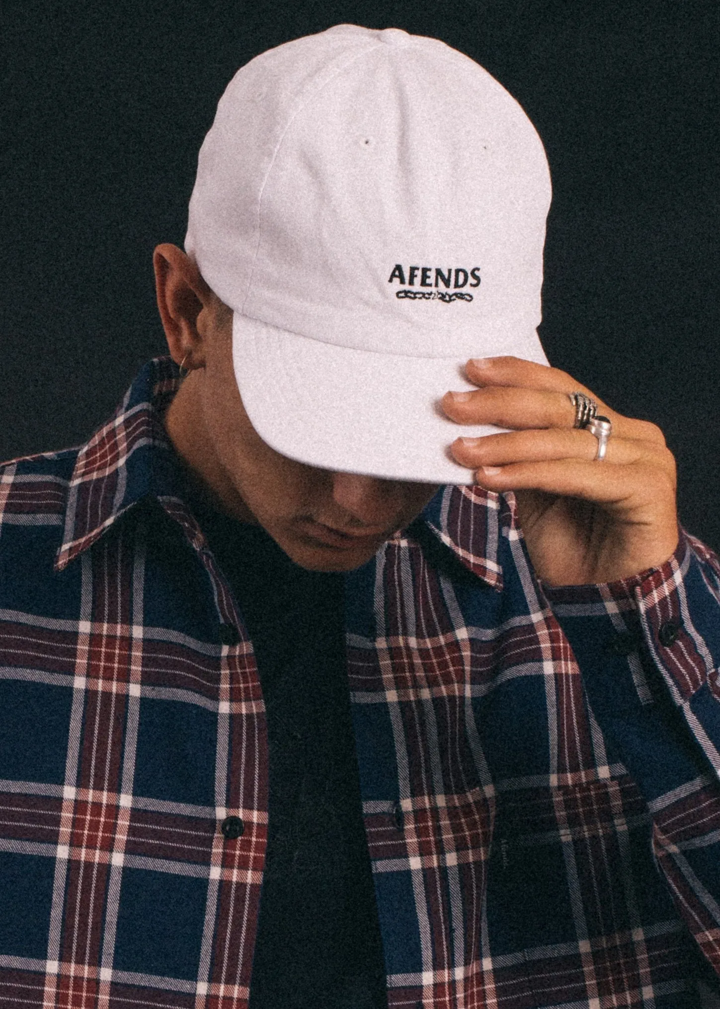 Afends Mens World Is Yours - Soft Brim 6 Panel Cap
