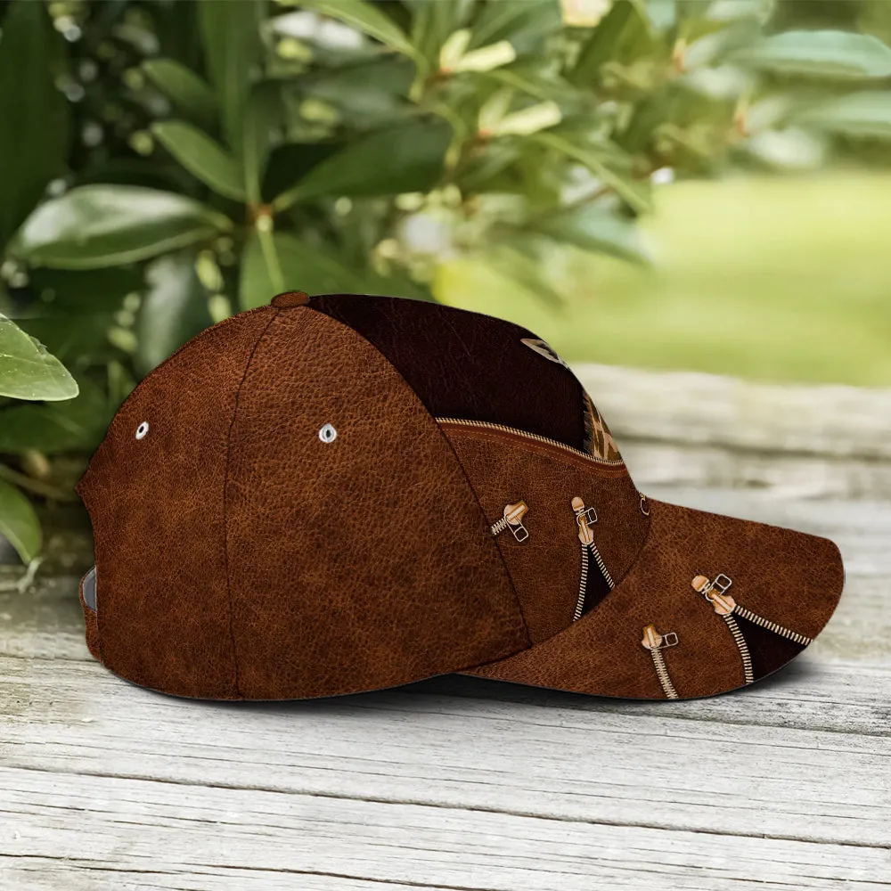Baseball Cap For Giraffe Lovers Classic Leather Coolspod