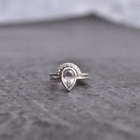 Blossom - Rose Quartz Ring set