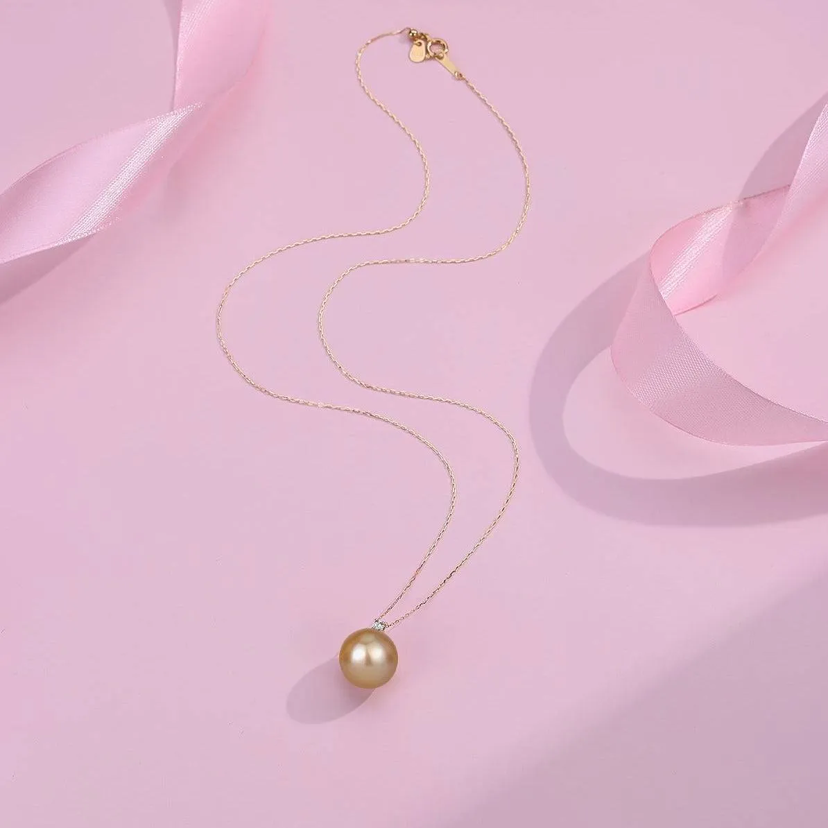 Golden South Sea Pearl & Sasha Pendant