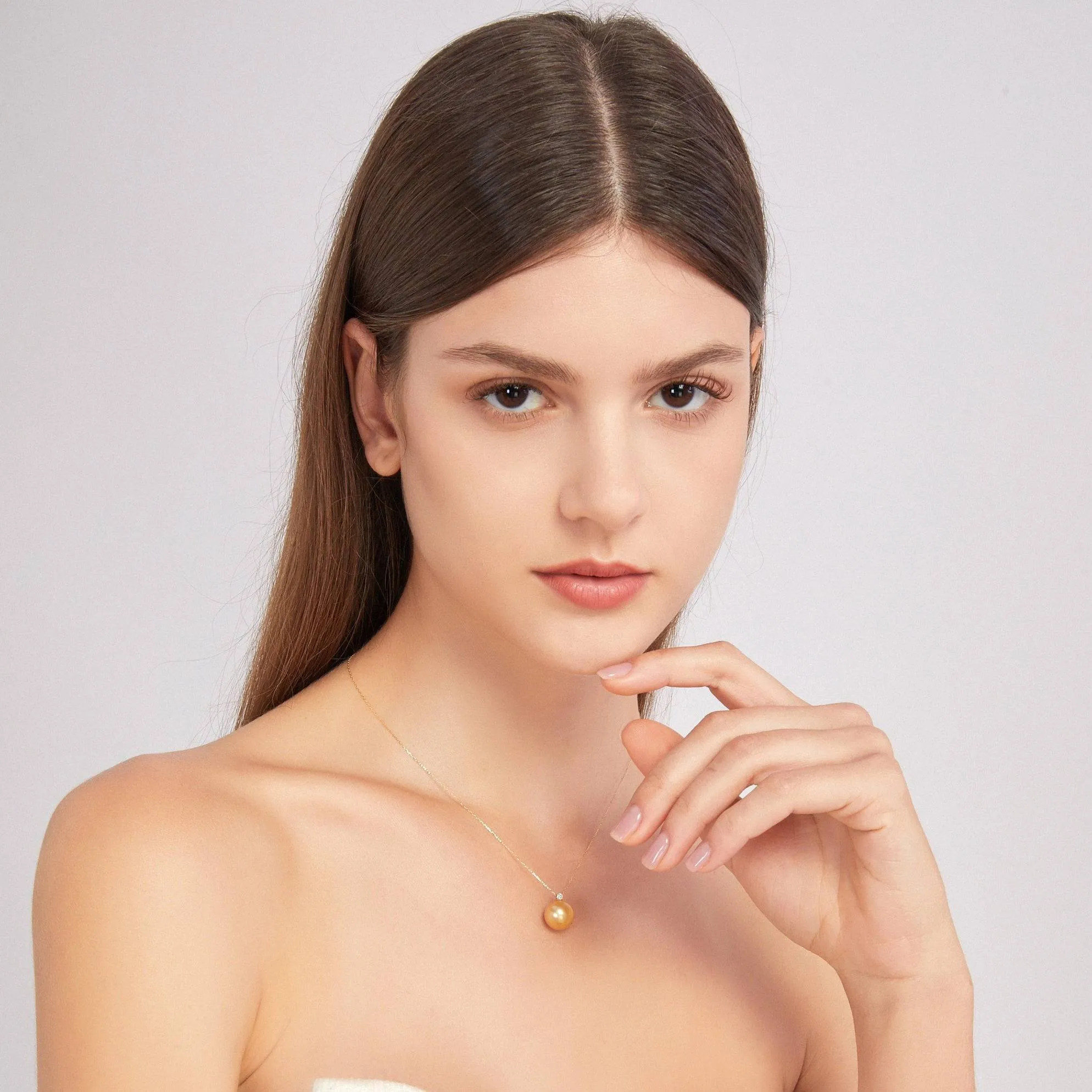 Golden South Sea Pearl & Sasha Pendant