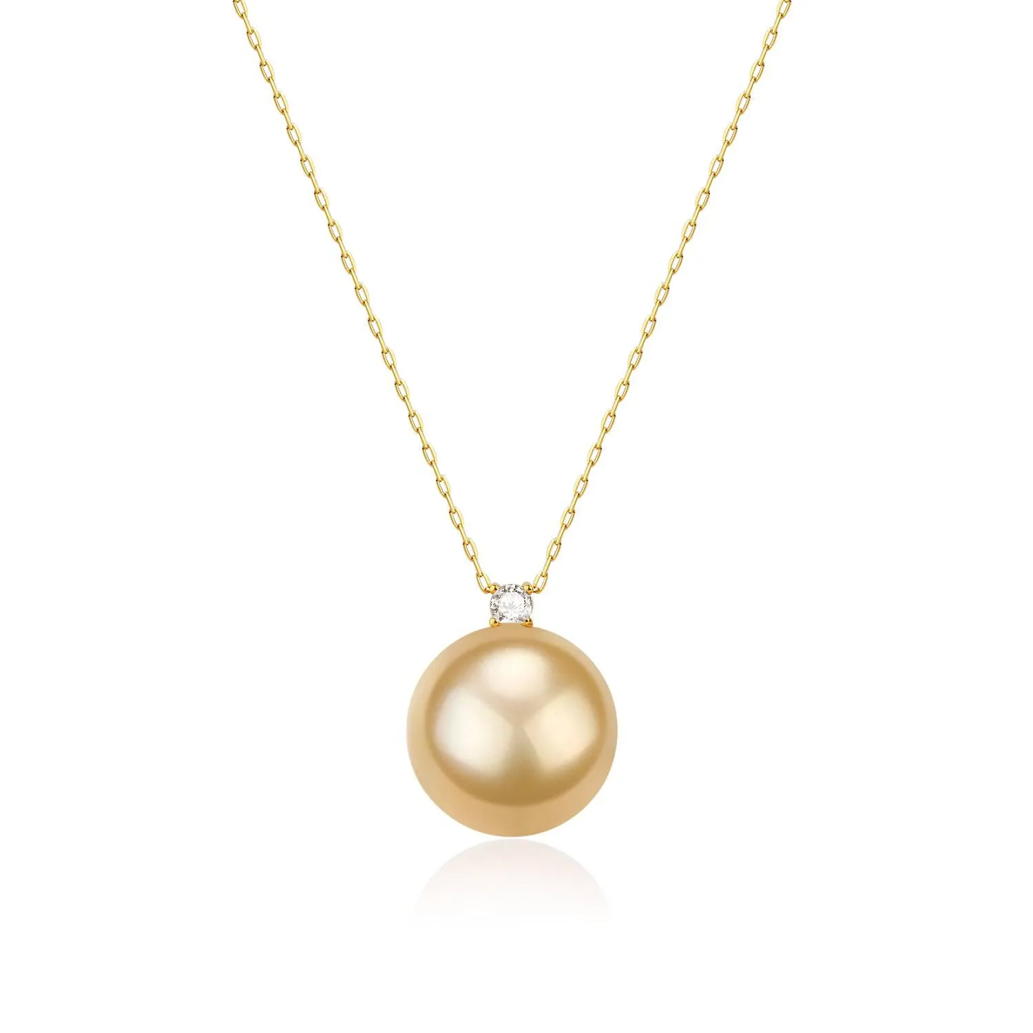 Golden South Sea Pearl & Sasha Pendant