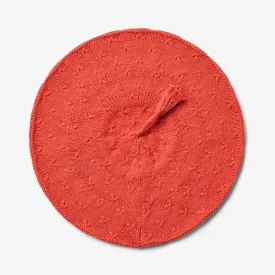 Knitted Beret Sonya - candy red