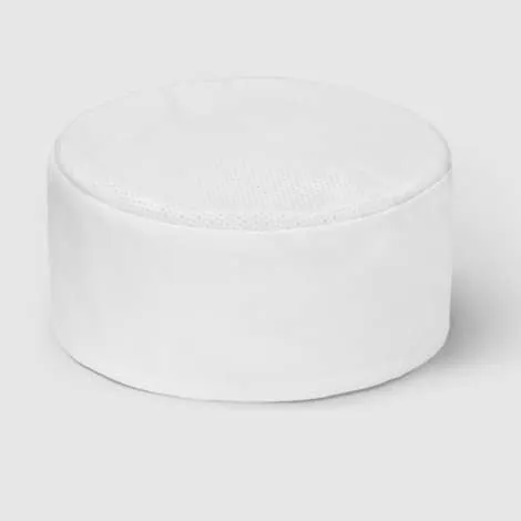 Mesh Flat Top Chef Cap