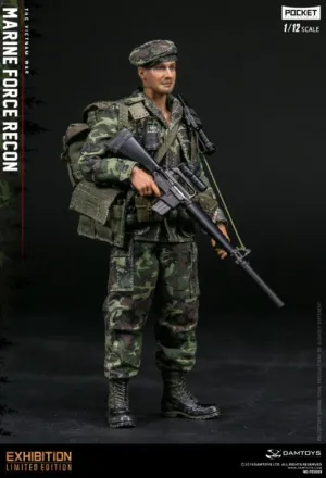 New In Stock! DAMTOYS 1/12 Pocket Elite Series - Marine Force Recon Vietnam PES009