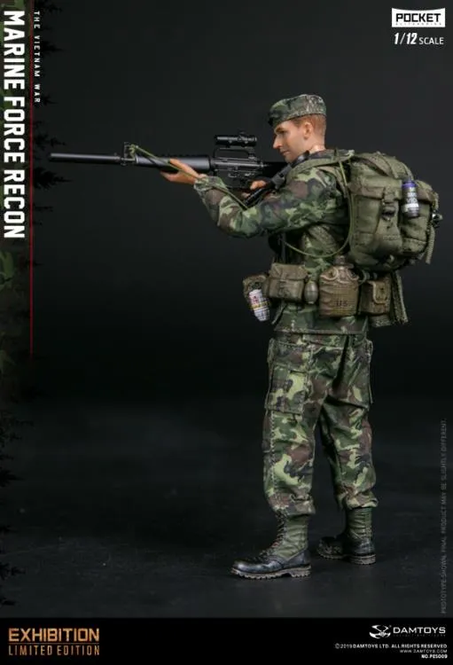 New In Stock! DAMTOYS 1/12 Pocket Elite Series - Marine Force Recon Vietnam PES009