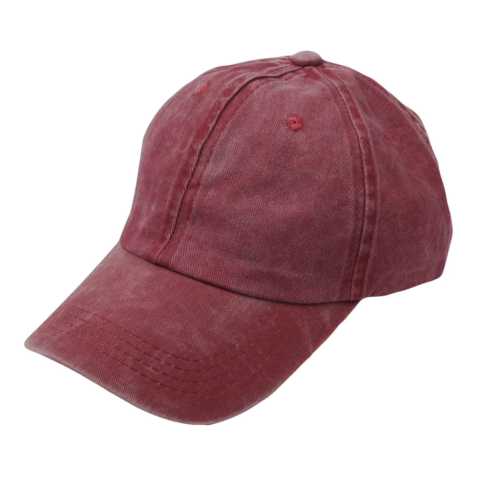 Ponytail High Bun Hat Ponycaps Cotton Baseball Cap PZ10041