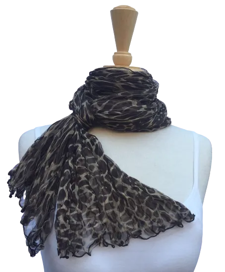 SLK-49 Animal print in brown