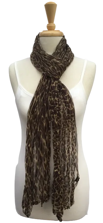 SLK-49 Animal print in brown