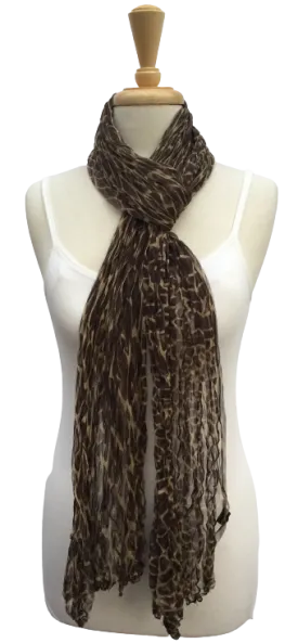 SLK-49 Animal print in brown