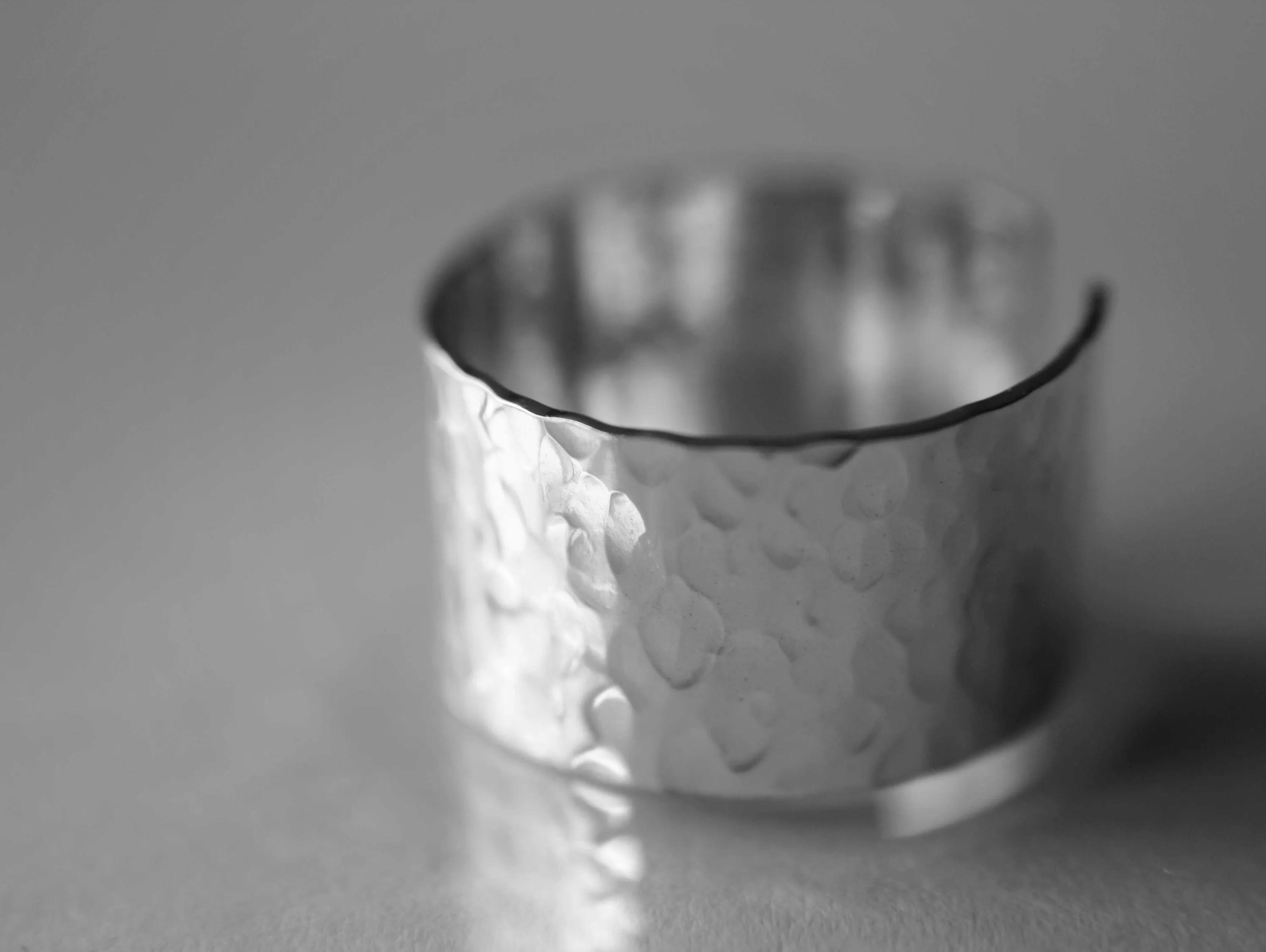 Textured Knuckle Ring, Wide Band Knuckle Ring, Sterling Knuckle Ring, Stacking Rings, Knuckle Band, Hammered Knuckle Ring, Adjustable Rings