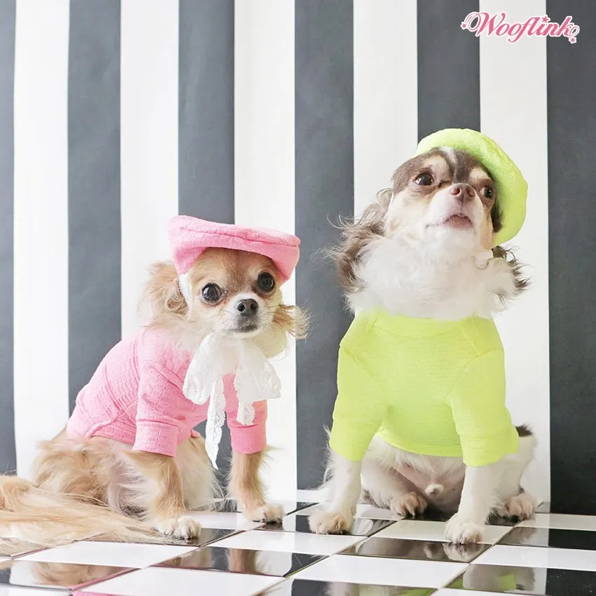 Wooflink Fluo Beret - Pink