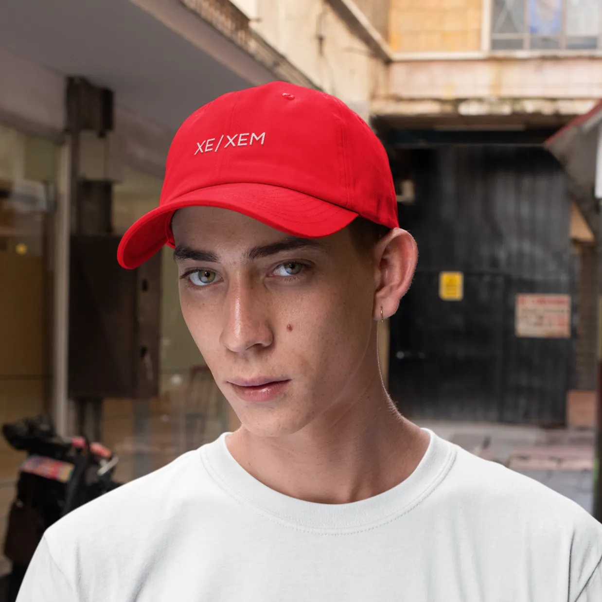 Xe/Xem Pronouns Baseball Cap